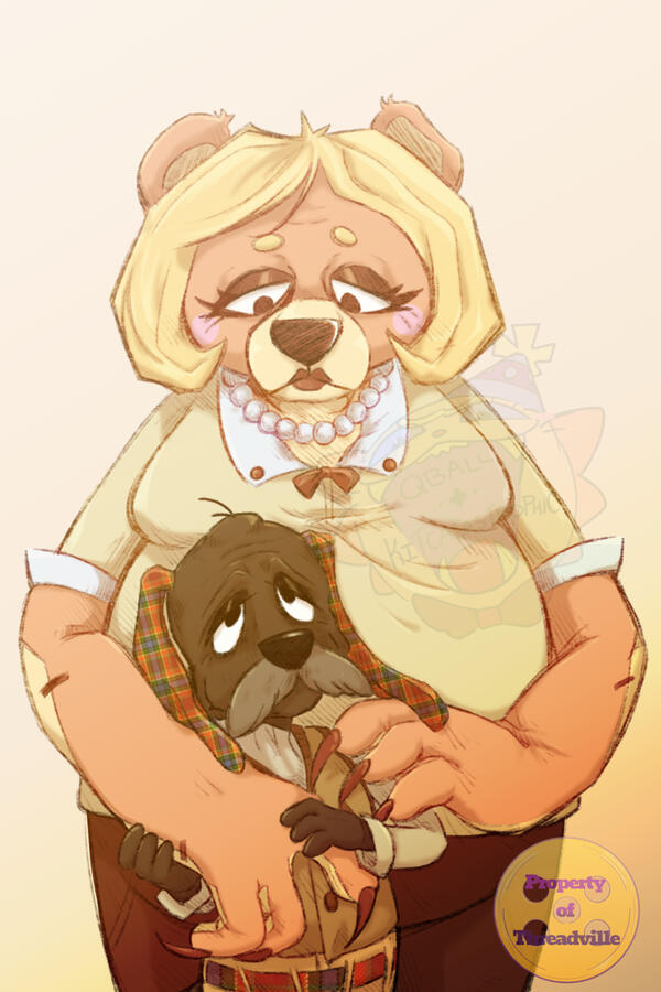 Threadville Rocky Parent Portrait